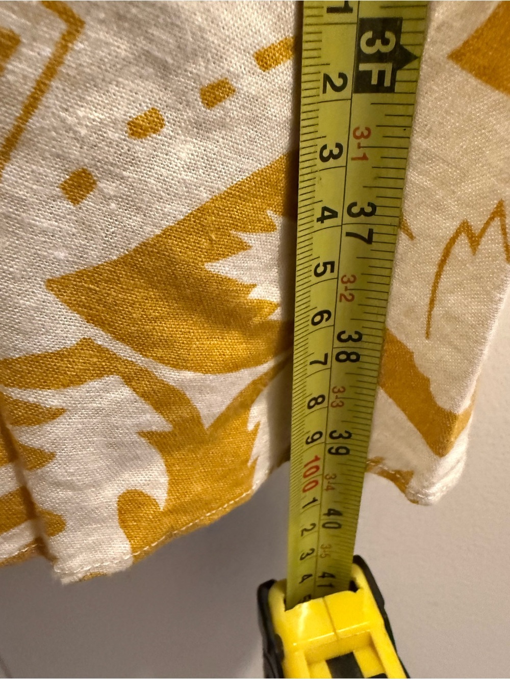 Madewell Mustard and White Floral skirt size xl and tank size small - Picture 14 of 17